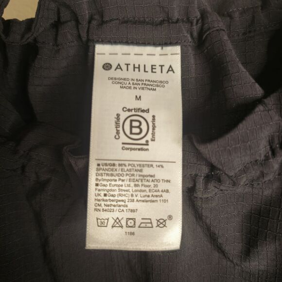 Athleta Black Ruffled Tank Top - Picture 10 of 10